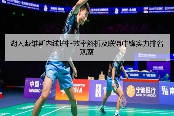 湖人戴维斯内线护框效率解析及联盟中锋实力排名观察
